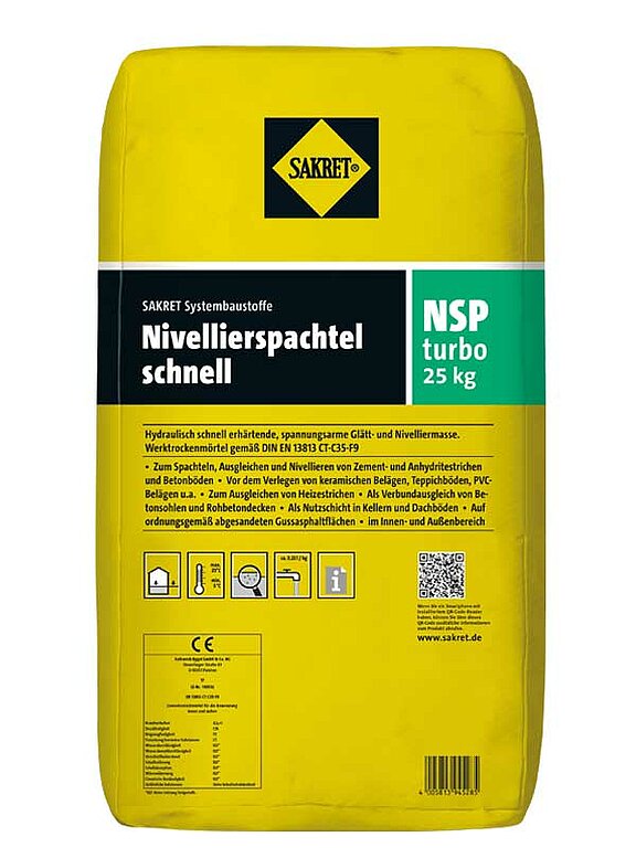 Nivellierspachtel schnell NSP turbo